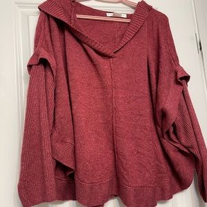 Poncho sweater